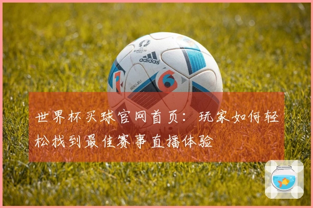 世界杯买球官网首页：玩家如何轻松找到最佳赛事直播体验