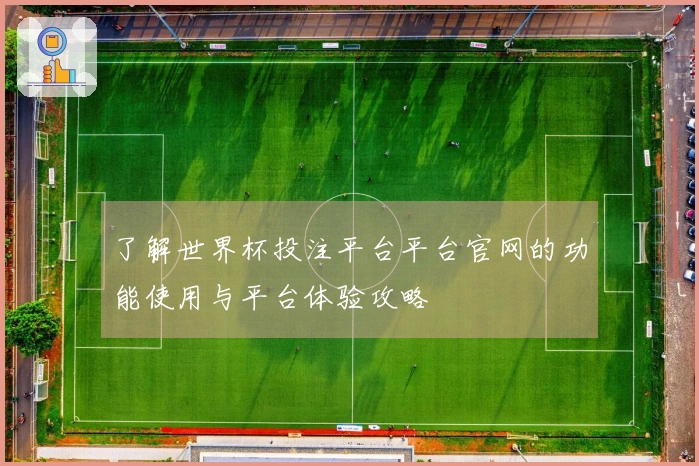 了解世界杯投注平台平台官网的功能使用与平台体验攻略